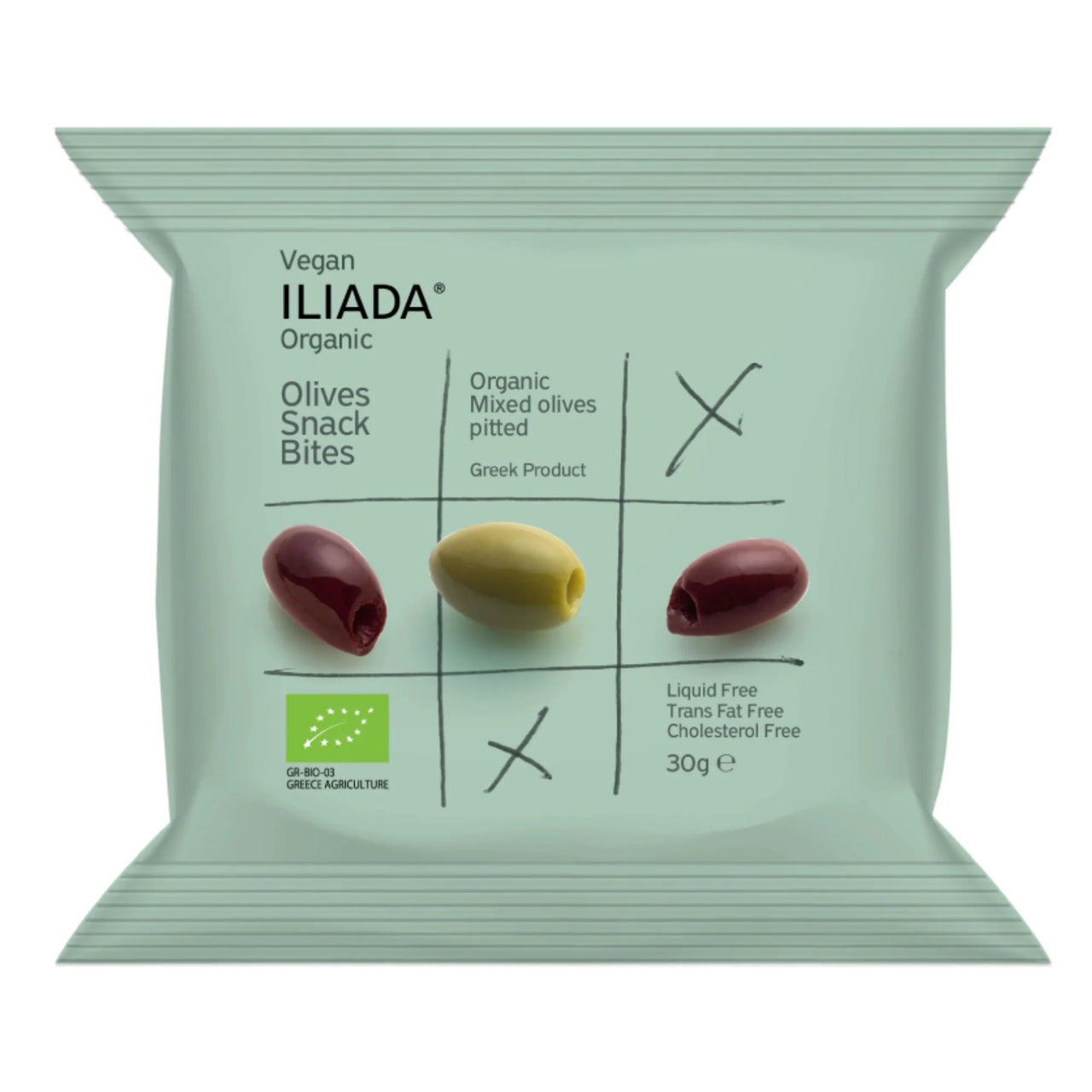 Iliada - Organic Mixed Pitted Olives - [30g]
