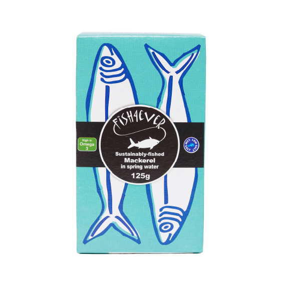 Fish4Ever - Sustainably Fished Mackerel in Spring Water - [125g]