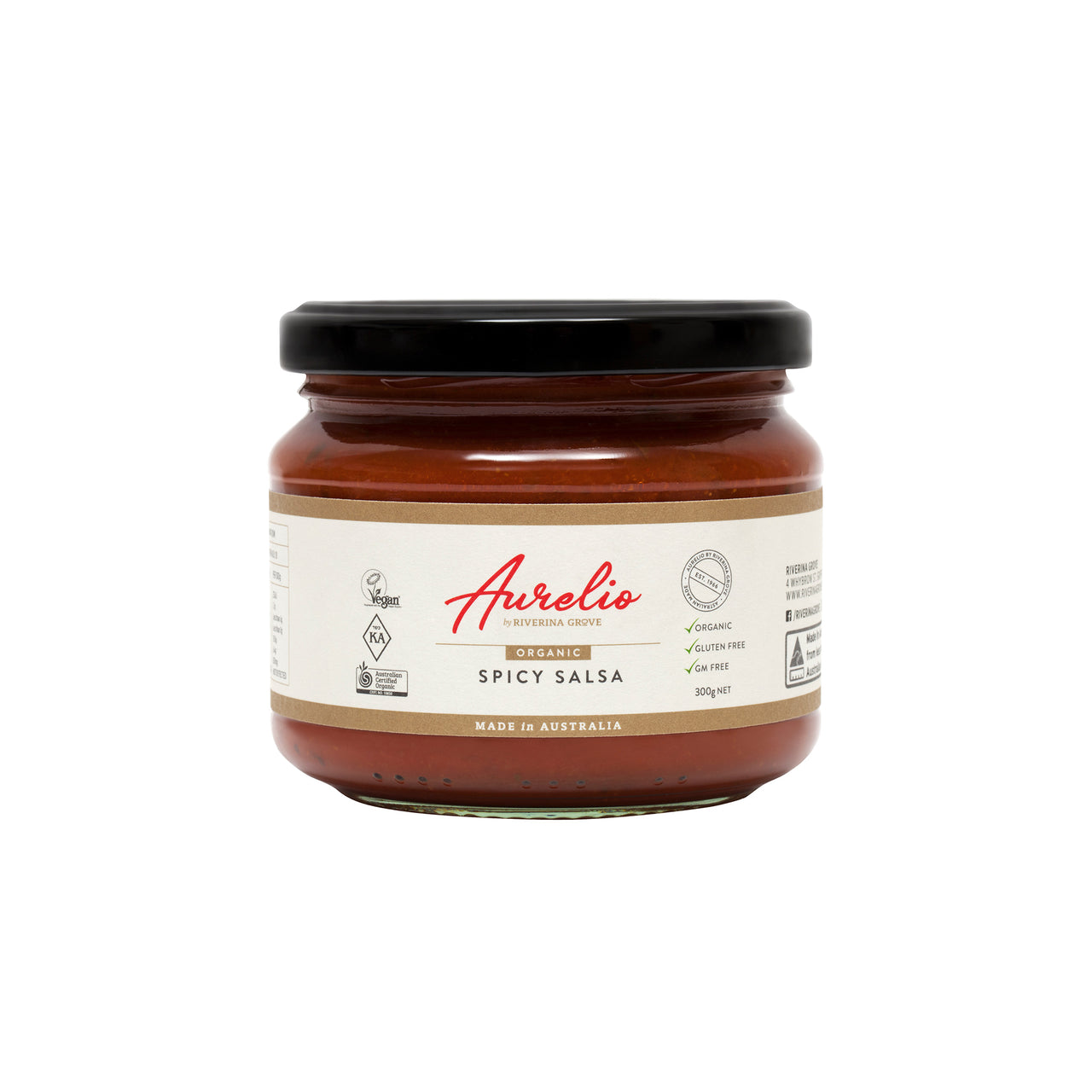 Aurelio - Organic Spicy Salsa - [300g]