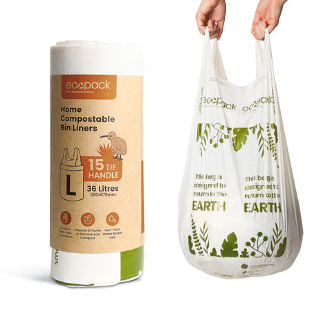 Ecopack - Compostible Bin Liner Large) - [15]
