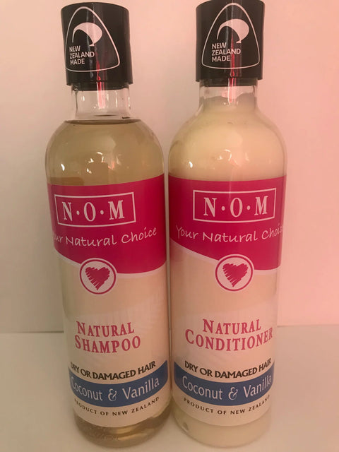 N.O.M. - Natural Shampoo [Coconut & Vanilla] - [250ml]