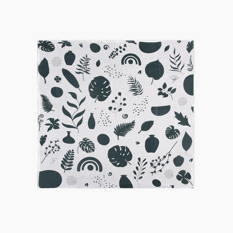 CaliWoods - Organic Baby Muslin Wrap [NZ Print - 1m2]