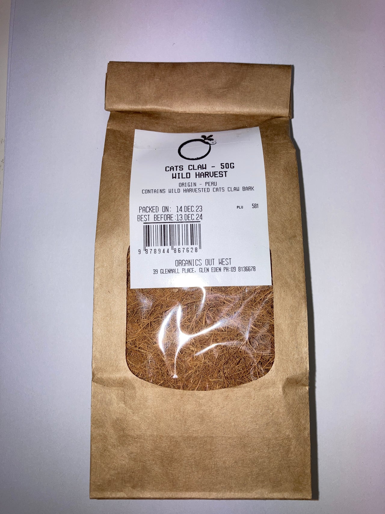 Cats Claw Tea - Wild Harvested - [50g]