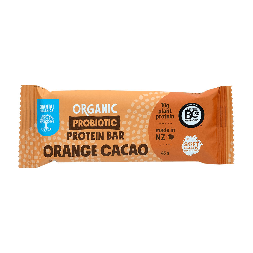 Chantal - Organic Probiotic Protein Bar (Orange Cacao) - [45g}