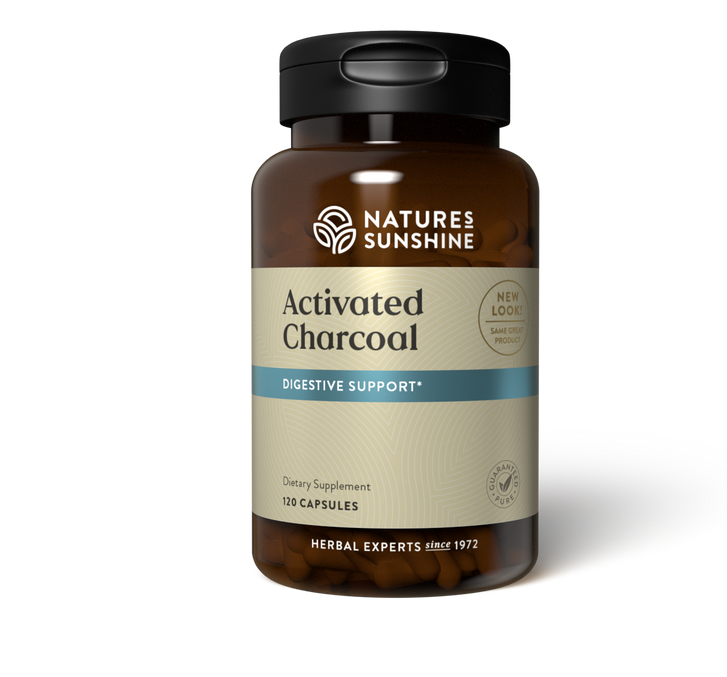 Nature's Sunshine - Activated Charcoal - [120 Capsules]