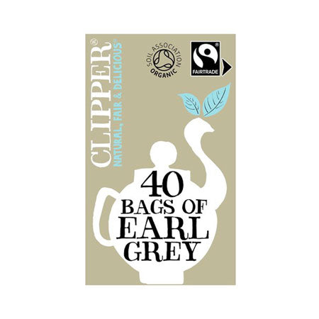 Clipper - Organic Earl Grey Tea - [40 bags]