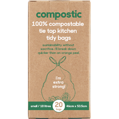 Compostic - Compostable Bin Liner [Small - 18L] - [x20]