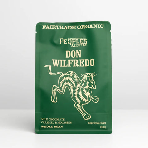 Peoples Coffee - Don Wilfredo Organic Coffee - [Espresso] - [200g]