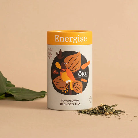 Oku - Kawakawa Energise Tea Bags - [15 bags]