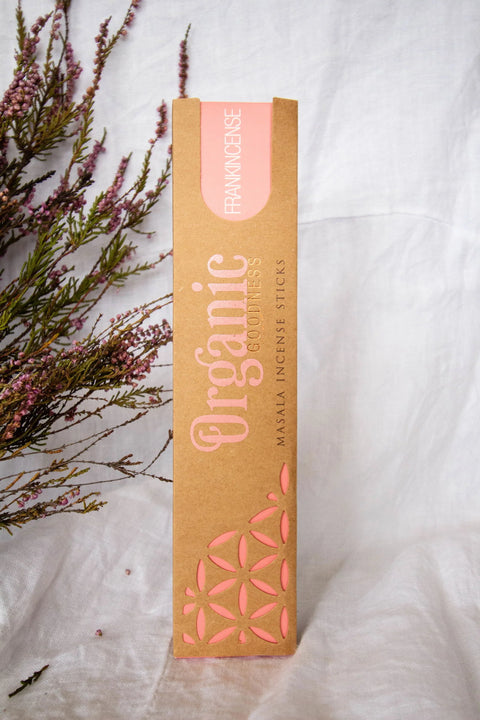 Organic Goodness - Frankincense Incense Sticks - [15g]