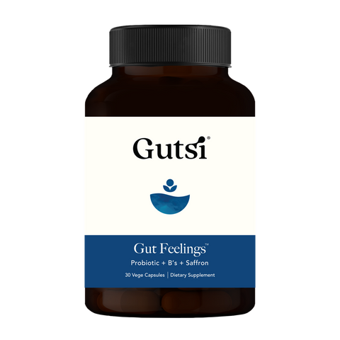 Gutsi - Gut Feelings [Probiotic + B's + Saffron] - [30 caps]