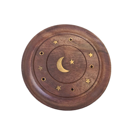 Organics Out West - Moon & Star Incense Holder - [x1]