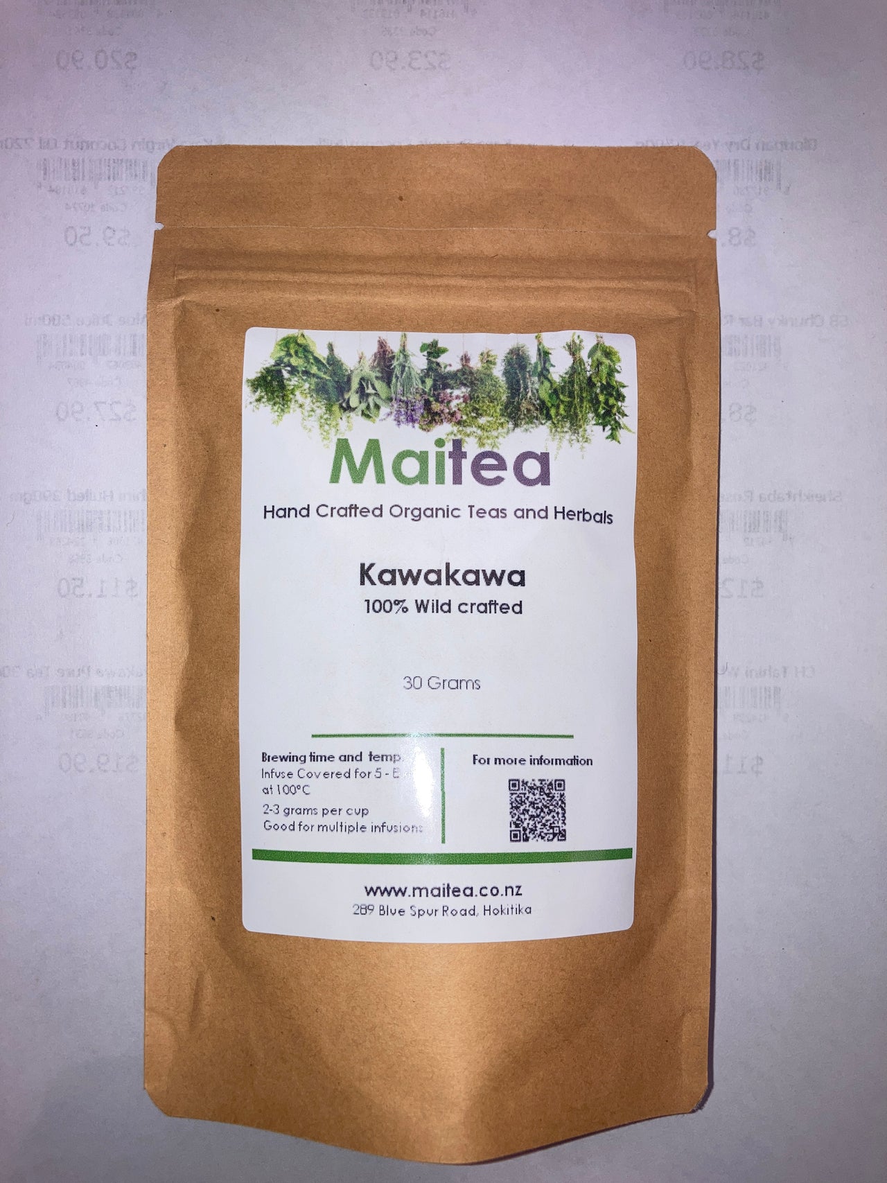 Maitea - Kawakawa Loose Leaf Tea - [30g]