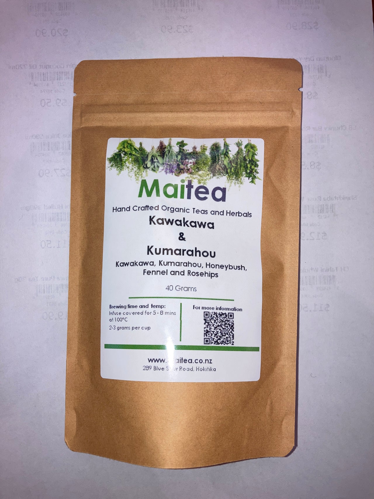 Maitea - Kawakawa & Kumarahou Loose Leaf Tea - [40g]