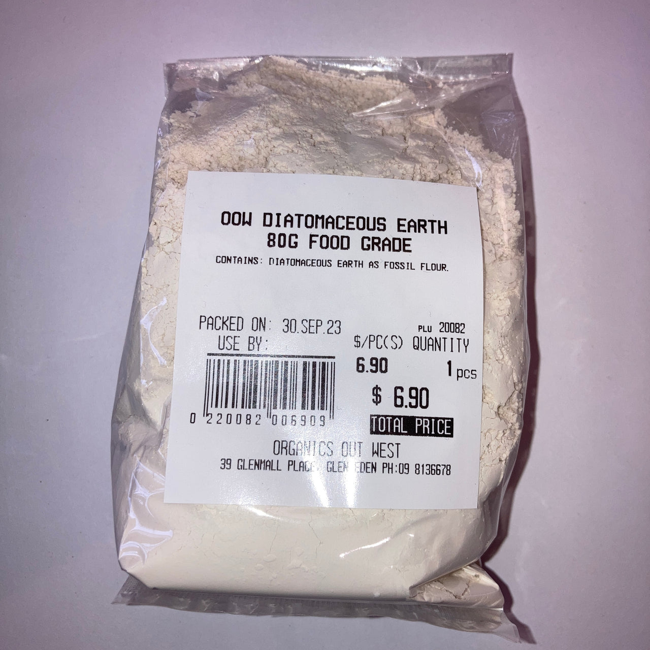 Organics Out West - Diatomaceous Earth Food Grade - [100g]