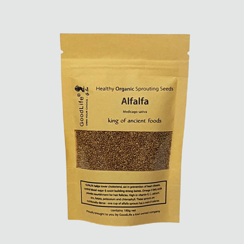 GoodLife - Organic Alfalfa Seeds - [100g]