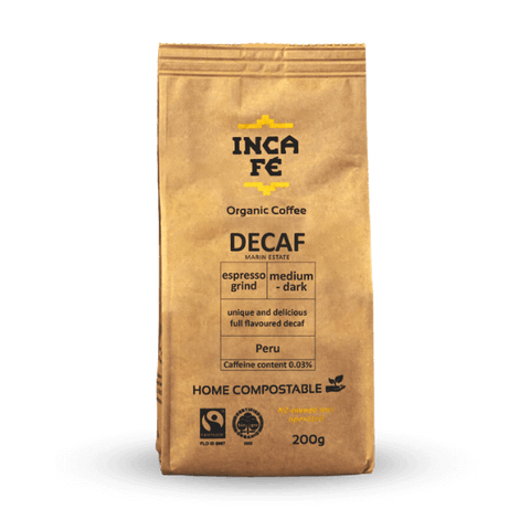 IncaFe - Organic Coffee - Decaf Espresso - [200g]