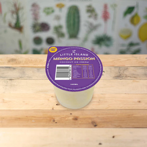 Little Island - Organic Mango & Passionfruit Ice Cream - [145ml] - In Store/Click & Collect Only