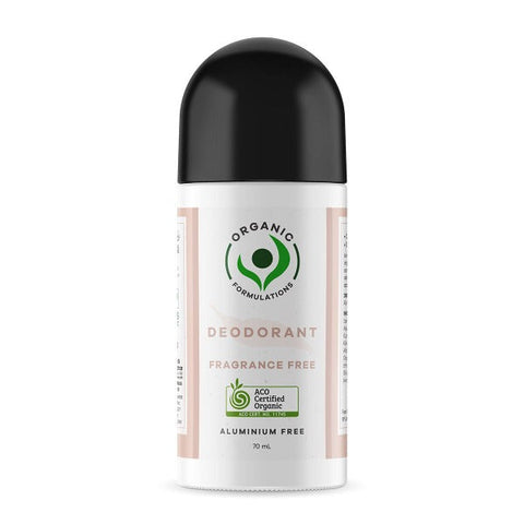 Organic Formulations - Deodorant - Fragrance Free [70ml]