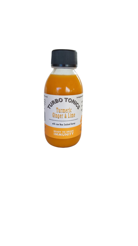 Turbo Tonics - Turmeric Ginger & Lime Ready To Drink - [125ml]