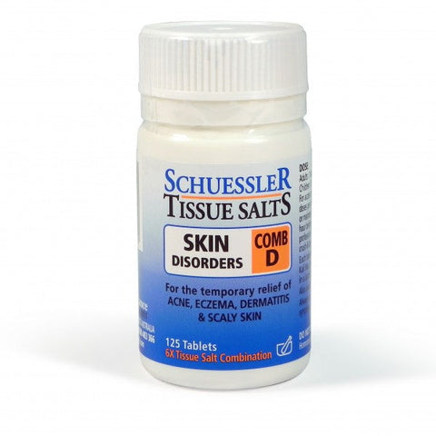 Schuessler - Tissue Sales / Skin Discorders [Comb D] - [250 Tabs]