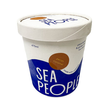 Sea People - Pecan Caramel Ice Cream - [437ml] - In Store/Click & Collect Only