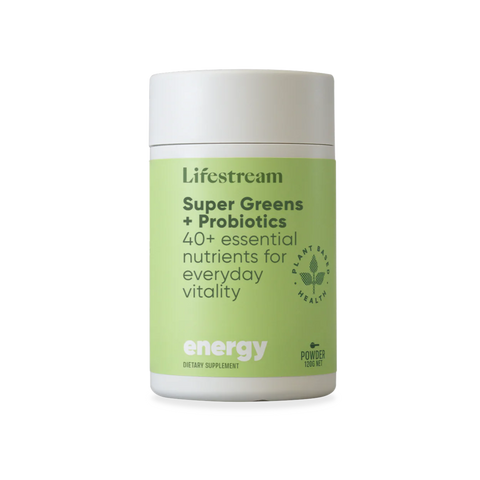 Lifestream - Super Greens + Probiotics Powder - [120g]