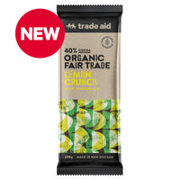 Thumbnail for Trade Aid - Organic Lemon Crunch Milk Chocolate - [100g]