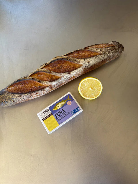 The Stock Merchant - Wild Caught Tuna in Organic Extra Virgin Olive Oil - [120g]