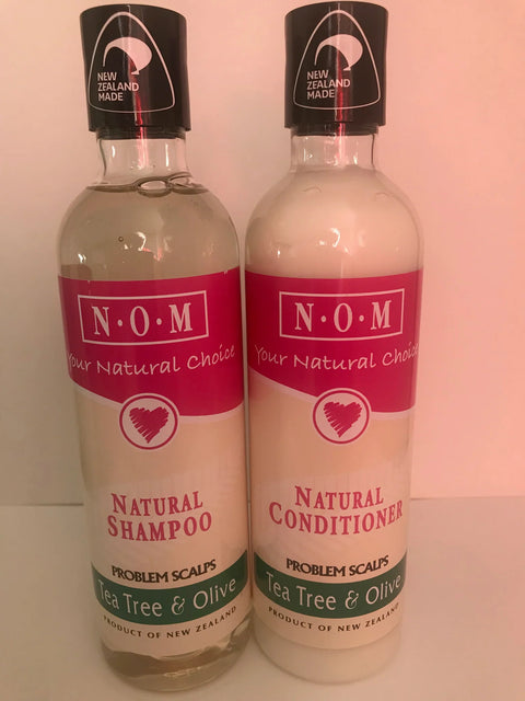 N.O.M. - Natural Shampoo [Tea Tree & Olive] - [250ml]