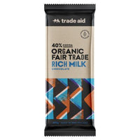 Thumbnail for Trade Aid - Organic 40% Cocoa Rich Milk Chocolate - [100g]