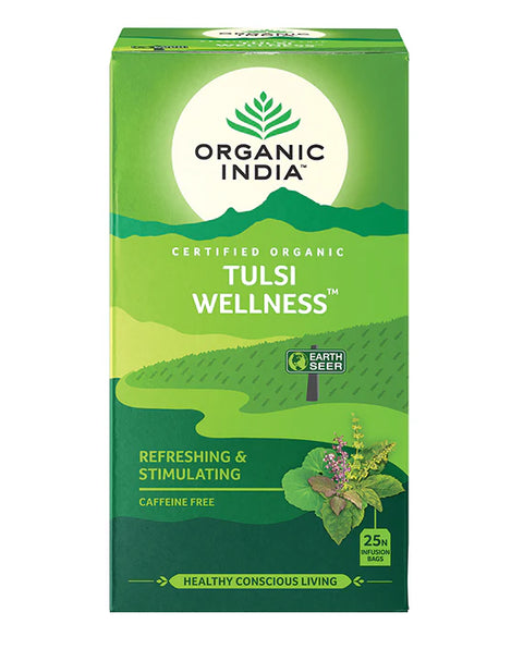 Organic India - Organic Tulsi Tea (Wellness) - [25 Bags]