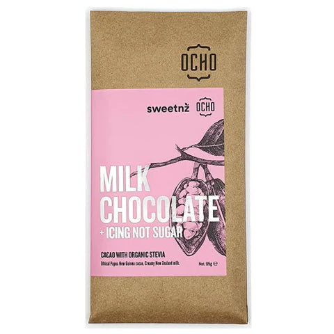 Ocho - Milk Chocolate [Sugar Free] - [95g]
