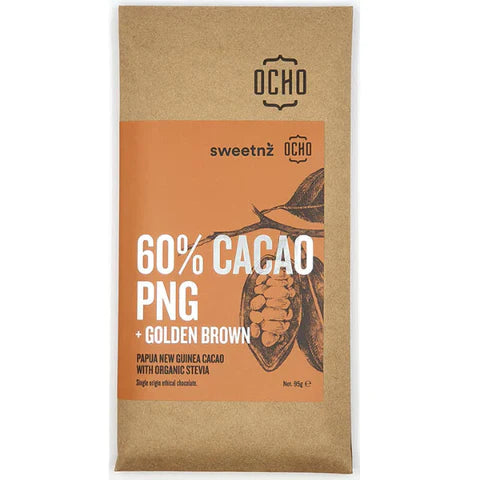 Ocho - 60% Cacao PNG Chocolate [Sugar Free] - [95g]