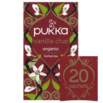 Pukka - Orgnaic Vanilla Chai Tea - [20 bags]