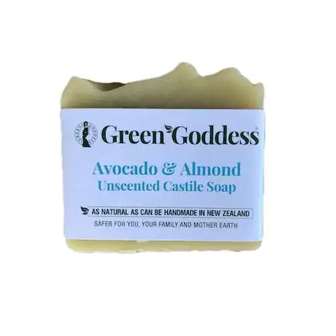 Green Goddess - Castile Soap Bar - Unscented - [Approx 90g]