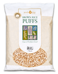 Thumbnail for Good Morning Cereals - Organic Brown Rice Puffs - [175g]