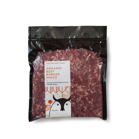 The Organic Farm Butcher - Organic Beef Burger Mince - [900g] - In Store/Click & Collect Only