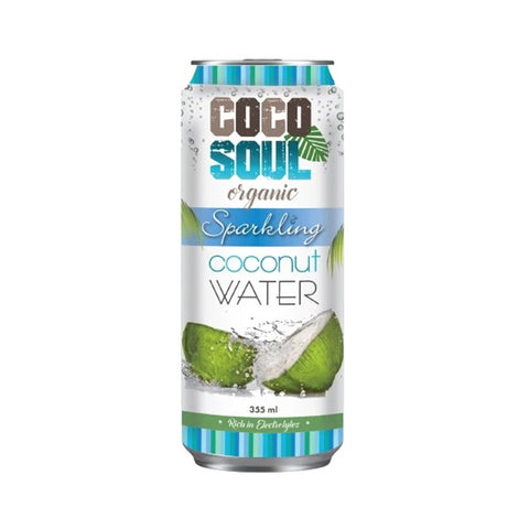Coco Soul - Organic Sparkling Coconut Water - [355ml]