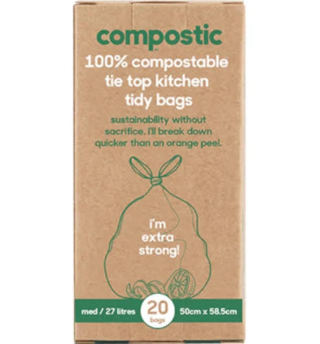 Compostic - Compostable Bin Liner [Large - 36L] - [x12]
