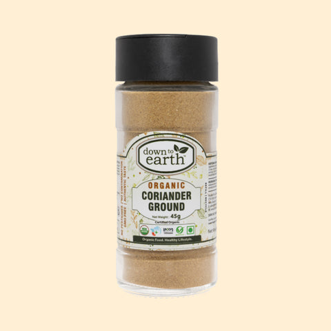 Down To Earth - Organic Ground Coriander - [45g]