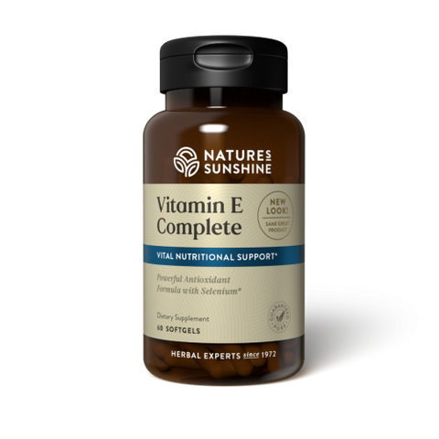 Nature's Sunshine - Vitamin E - [60 Softgels]