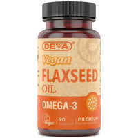 Thumbnail for Deva - Vegan Flaxseed Oil - [90 Capsules]