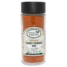 Down To Earth - Organic Curry Powder Hot - [65g]