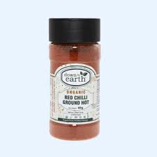 Down To Earth - Organic Red Chilli Powder Hot - [60g]