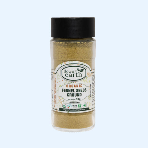 Down To Earth - Organic Fennel [Ground] - [50g]