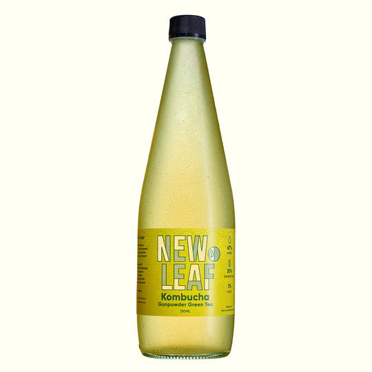 New Leaf - Organic Kombucha Gunpowder Green Tea - [300ml]