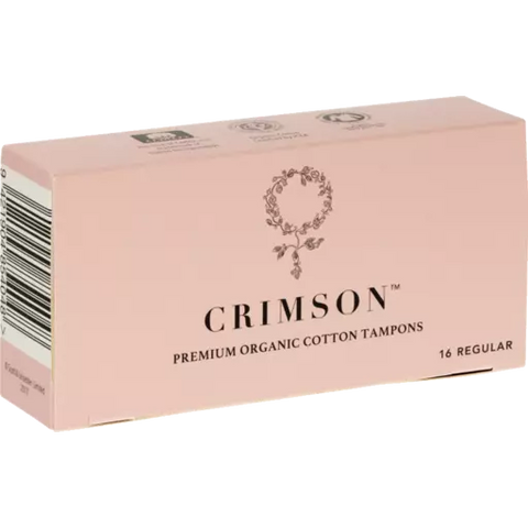 Crimson - Premium Organic Cotton Tampons Regular - [16]