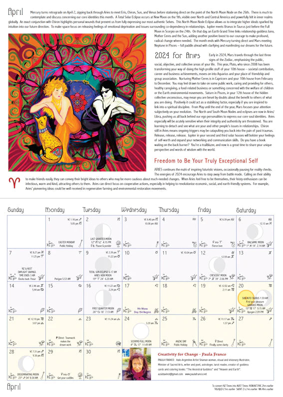 Creative Cronies - Moon Calendar - [2024]