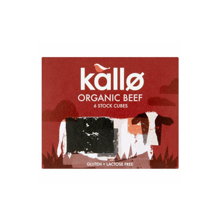 Kallo - Organic Beef Stock Cubes - [66g]